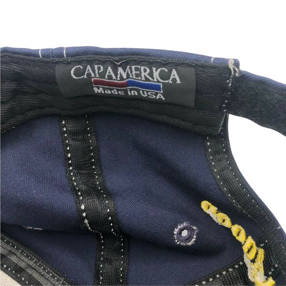 Goodyear Support Our Troops American Flag Give Back Navy Blue Hat - Picture 5 of 5